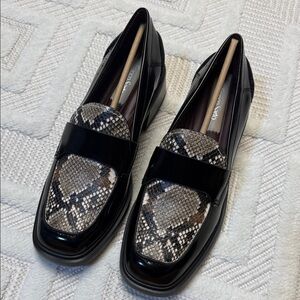 FRANCO SARTO - Snake Skin and Black Loafer